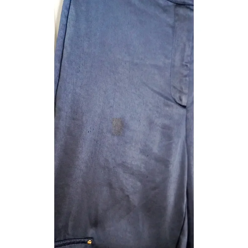 Michael Kors Satin Cargo Pants • Designer Luxe Utility Chic Sz S - Picture 5 of 9